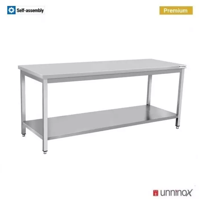 Arbeitstisch 700 ohne Aufsatz 140x70x85 cm stabile Arbeitsfläche
