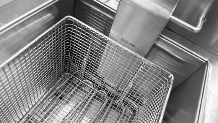 Elektrofritteuse 8L mit Ablasshahn und Temperaturregelung