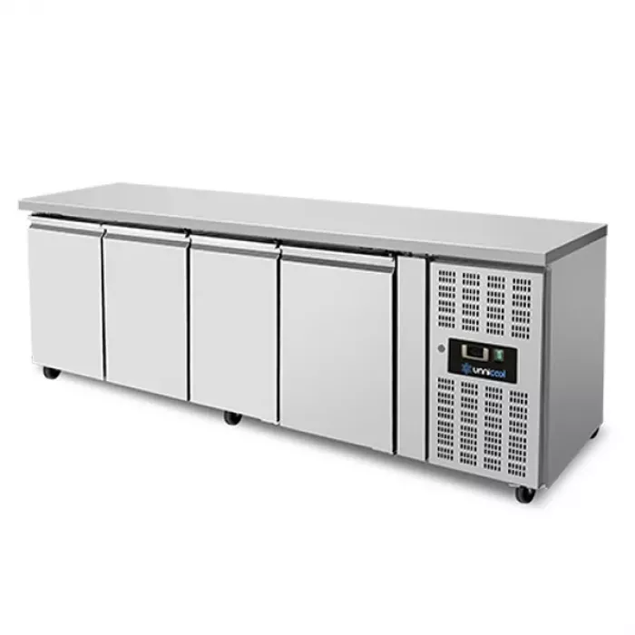 Gefriertheke UNN4100BT 4 Türen 223x70x85cm R290 Zwangsbelüftung