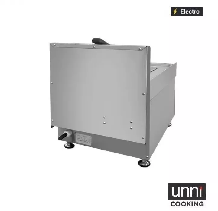 Elektrofritteuse UnniCooking 1x10L mit Kaltzone und Ablasshahn