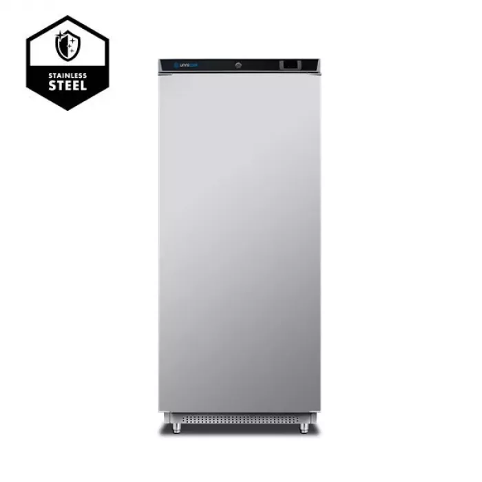 Kühlschrank 1 Tür 600L Edelstahl +2°C bis +10°C automatisch