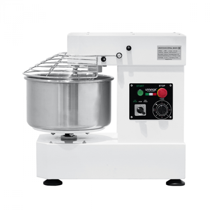 Teigknetmaschine UNNINOX 22 Liter 2 Geschwindigkeiten 230V