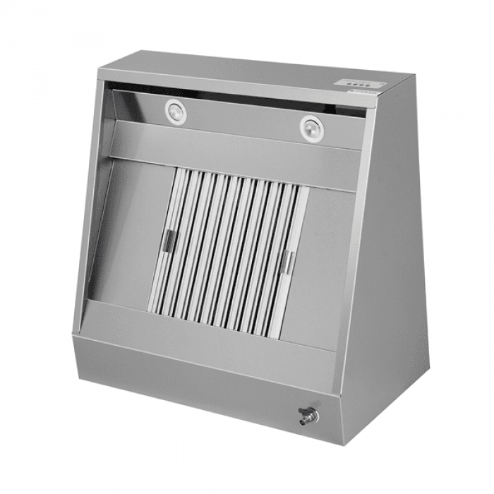 Dunstabzugshaube 950mm Edelstahl 1400 m³/h LED