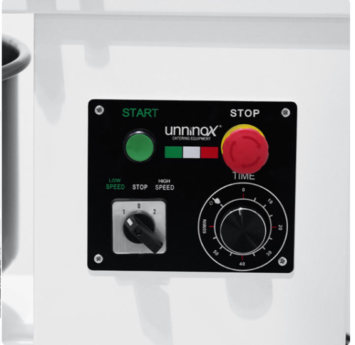 Teigknetmaschine – 20L, 2 Geschwindigkeiten, 400V