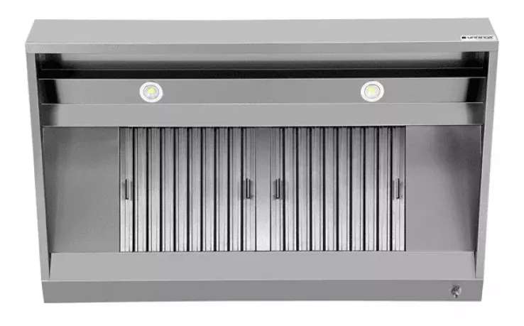 Dunstabzugshaube B2800xD950xH400 wandmontiert kompakt Gastronomie