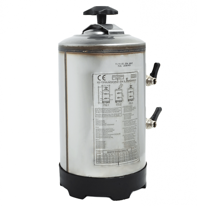 Wasserenthärter 8 Liter – Kompakte Profi-Lösung aus Edelstahl AISI 304