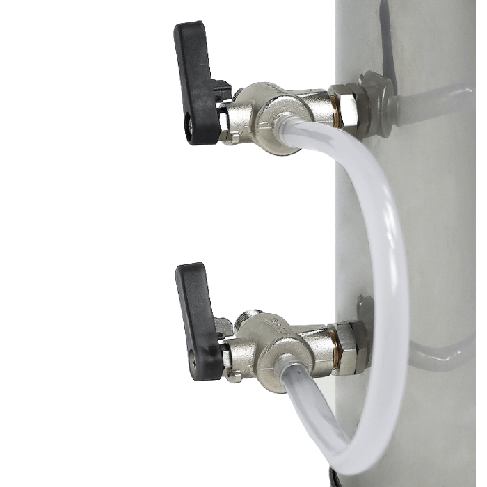 Wasserenthärter 8 Liter – Kompakte Profi-Lösung aus Edelstahl AISI 304