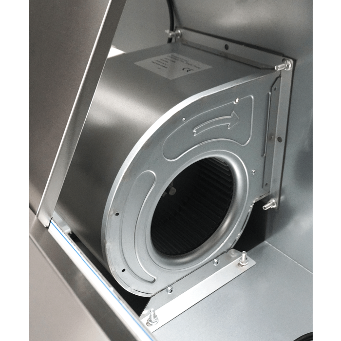Wandhaube 1200 mm komplett mit Motor