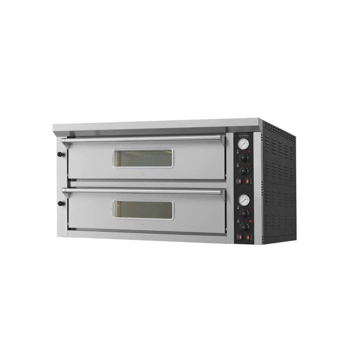 Pizzaofen doppelt 2 x 6 Pizzaofen mit 12 Pizzen Kapazität