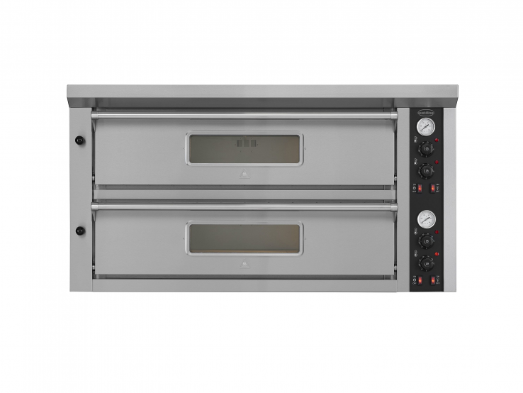 Pizzaofen doppelt 2 x 6 Pizzaofen mit 12 Pizzen Kapazität