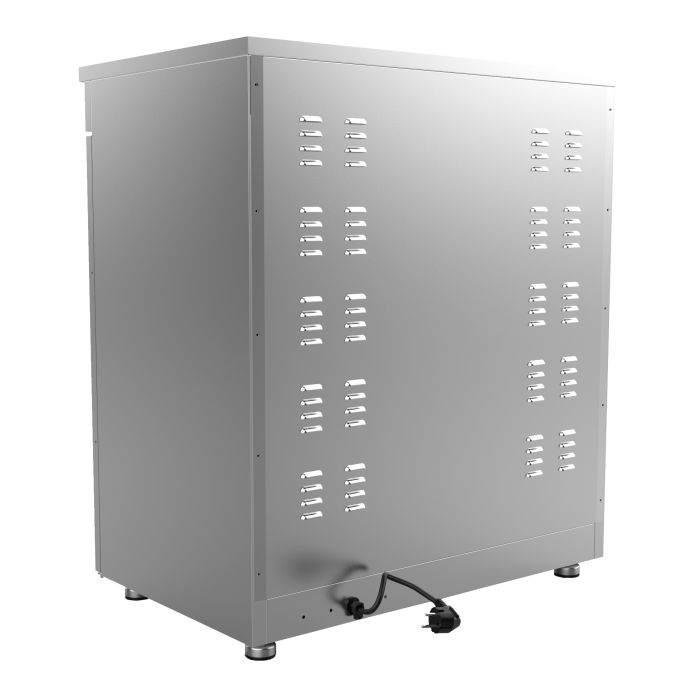 Teller Wärmeschrank 750x485x850 mm Edelstahl