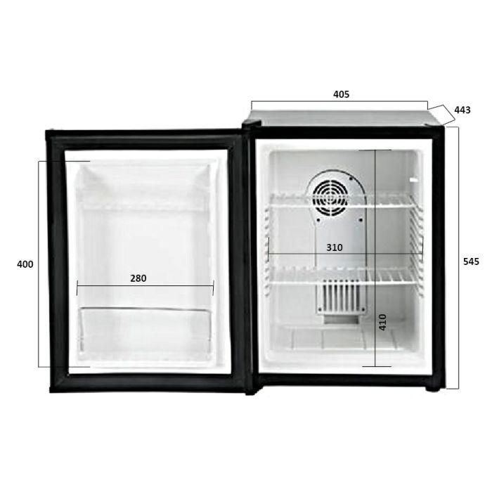 Minibar 40L Peltier Kühlung | 405x443x545 mm