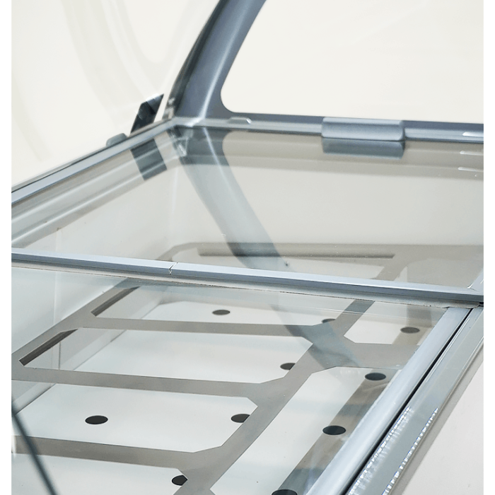 Speiseisvitrine Curacao 10x5 Liter | 1447x825x1257 mm