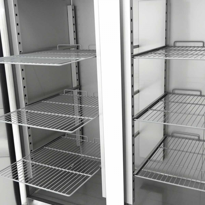 Tiefkühlschrank 1300 Liter Edelstahl GN 2/1 – EASYLINE