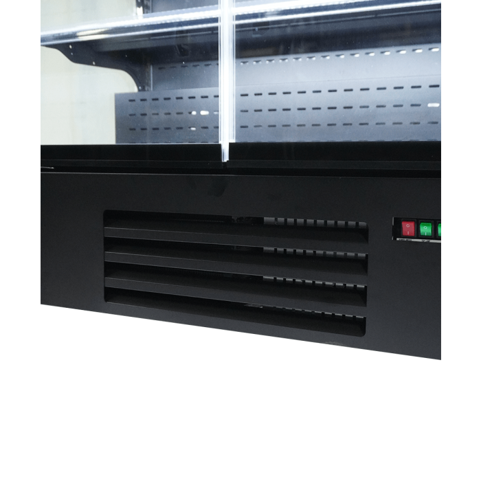 Wandkühlschrank MARCO 1.3 Glastür LED Schwarz 1292 Liter 1310x740x2010 mm