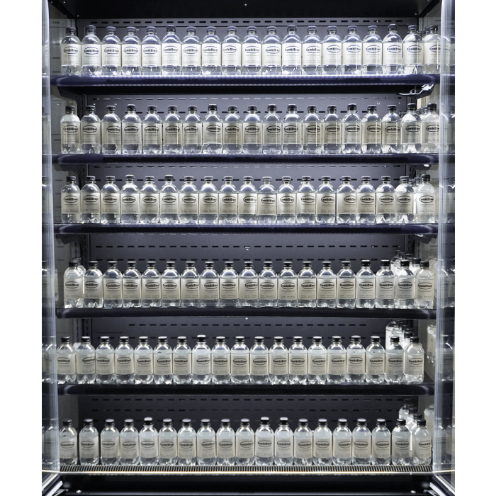 Wandkühlschrank MARCO 1.3 Glastür LED Schwarz 1292 Liter 1310x740x2010 mm
