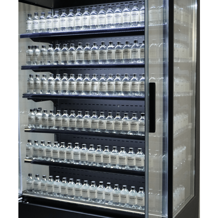 Wandkühlschrank MARCO 1.3 Glastür LED Schwarz 1292 Liter 1310x740x2010 mm