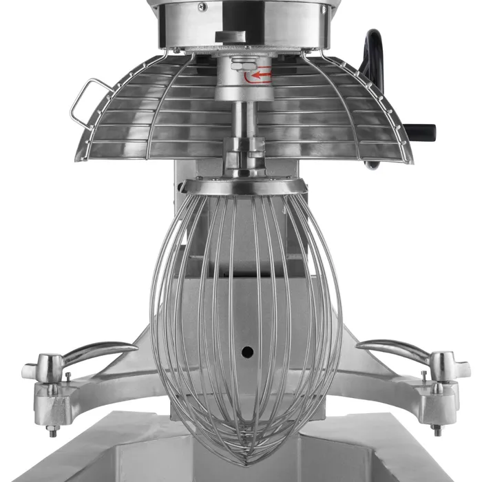 Planetenrührmaschine 40L Edelstahlkessel 3 Geschwindigkeiten 630x620x1011 mm