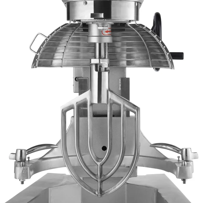 Planetenrührmaschine 40L Edelstahlkessel 3 Geschwindigkeiten 630x620x1011 mm
