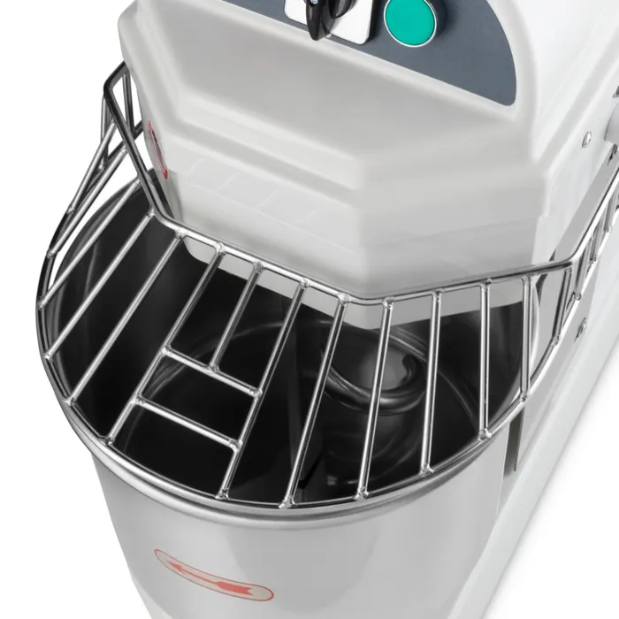 Teigknetmaschine 10L bis 6kg Teig Edelstahlkessel 30x61x63 cm