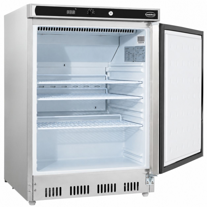 Kühlschrank Edelstahl 1 Tür 130 Liter – COMBISTEEL HR200