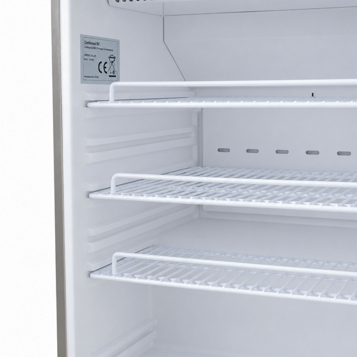 Kühlschrank Edelstahl 1 Tür 130 Liter – COMBISTEEL HR200