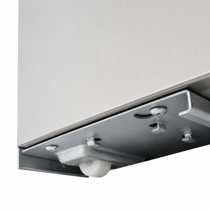 Kühlschrank Edelstahl 1 Tür 130 Liter – COMBISTEEL HR200