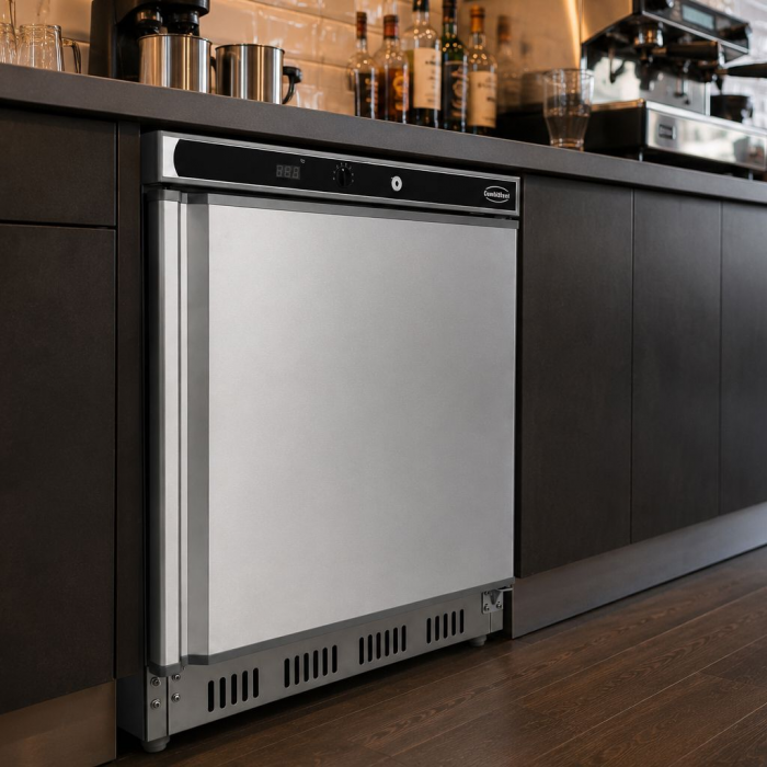 Kühlschrank Edelstahl 1 Tür 130 Liter – COMBISTEEL HR200