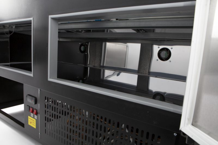 Kühlvitrine OSCAR 2.5 | COMBISTEEL 2584 mm mit LED