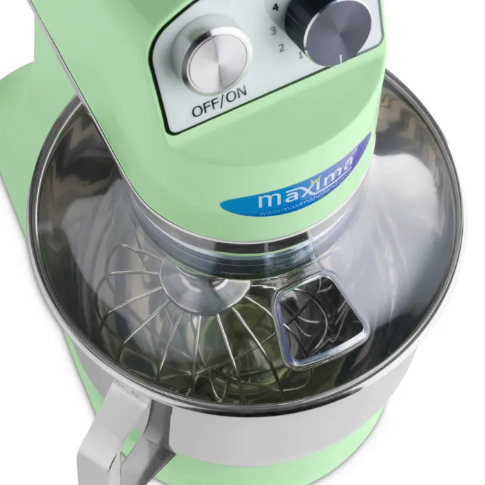 Küchenmaschine 7L Grün 11 Geschwindigkeiten bis 2kg Teig