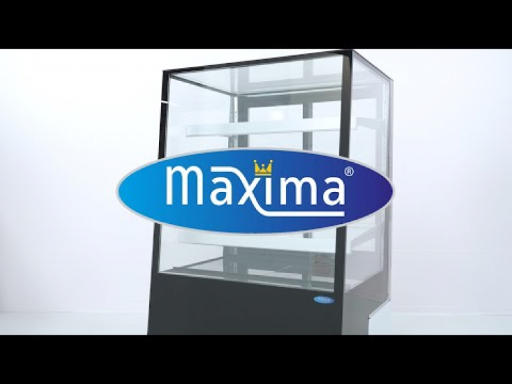 Gebäck Kühlvitrine- 400 l - 90 cm - auf Rädern