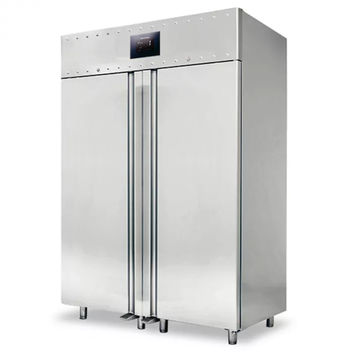 Mastro Edelstahl Kühlschrank 1400 Liter mit 2 Türen | WiFi Verbindung