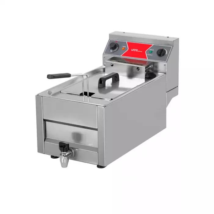Elektrofritteuse 10L 9kW 400V Temperatur 50-200°C