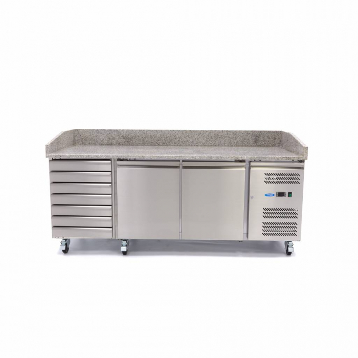 Vorbereitungskühlschrank - passt 5 x 1/6 GN - 7 Schubladen