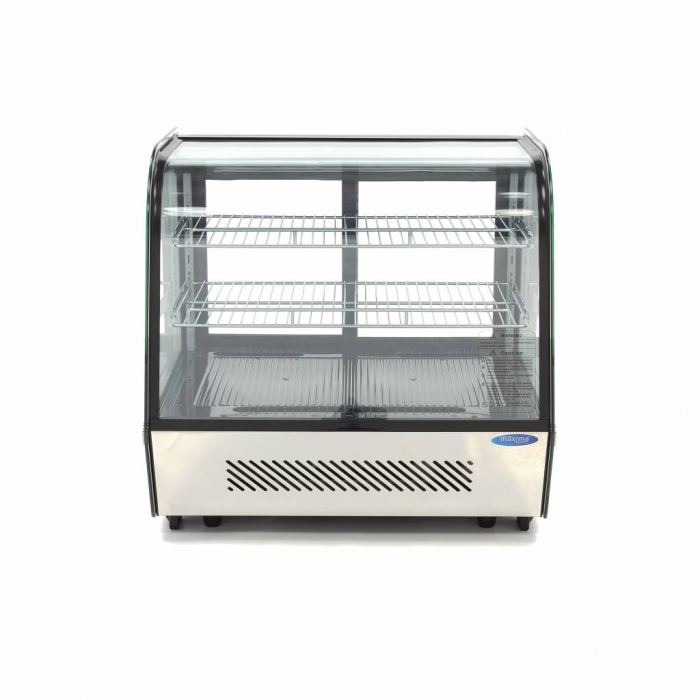 Glastürkühlschränke - 120 l - 70 cm - Hintere Schiebetüren