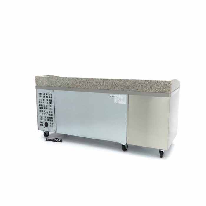 Vorbereitungskühlschrank - passt 5 x 1/6 GN - 7 Schubladen