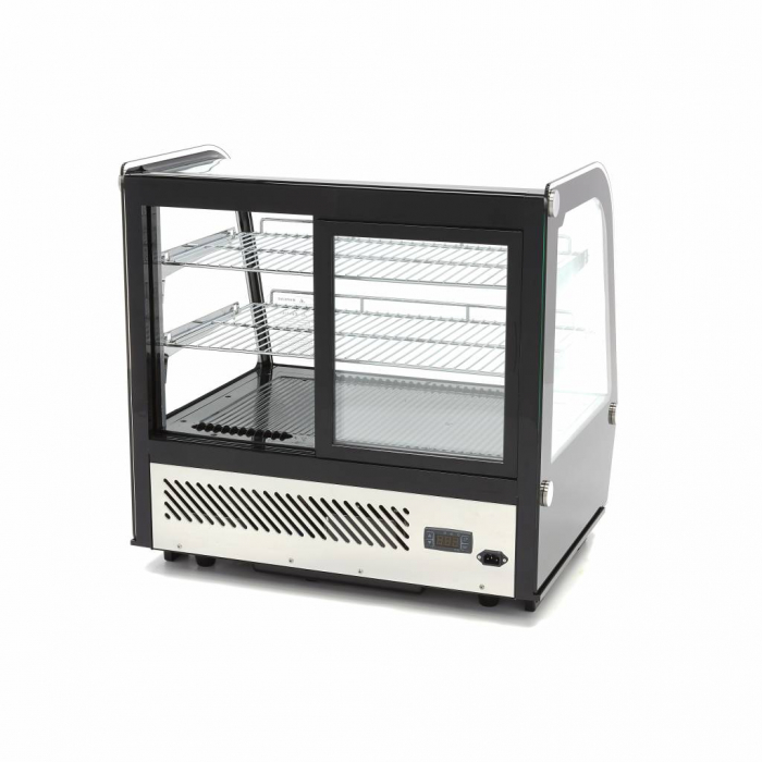 Glastürkühlschränke - 120 l - 70 cm - Hintere Schiebetüren