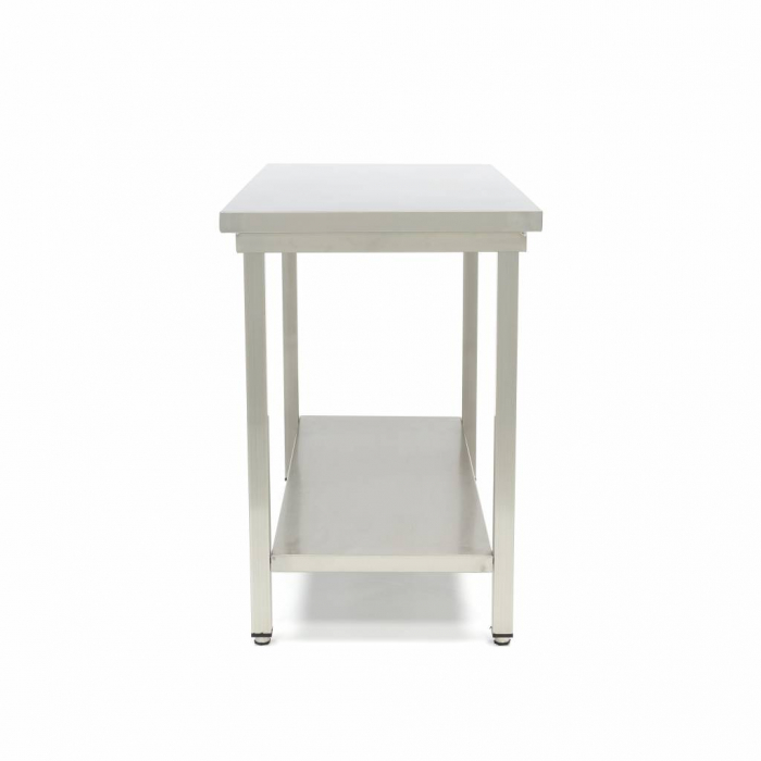 Edelstahltisch - 80 x 70cm - Höhenverstellbar