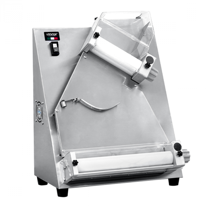 Teigknetmaschine Pizzateigroller 40cm Edelstahl 20–700g 220V