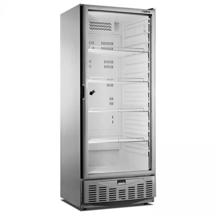 Kühlschrank mit Glastür | Innenraum Kunststoff