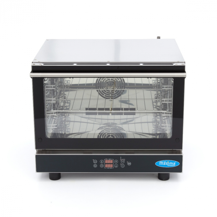 Kombi-Dampfofen - Passend für 4 Tabletts (1/1 GN / 60 x 40cm) - Digitale Anzeige - 400V