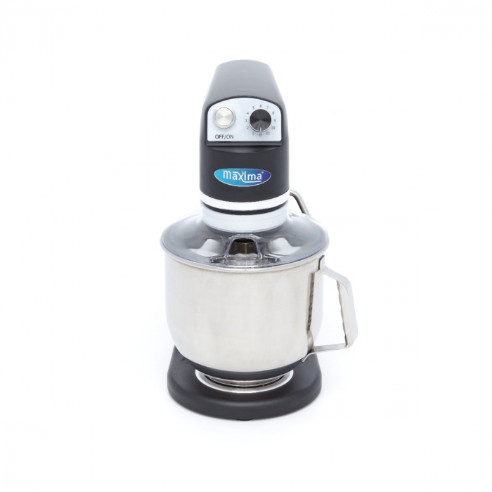 Gastro Planetenmischer - 7 l - Bis zu 2 kg Teig - Schwarz Matt