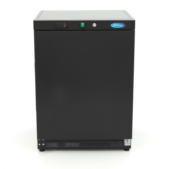 Gefrierschrank - 200L - 2 feste Regale - Schwarz