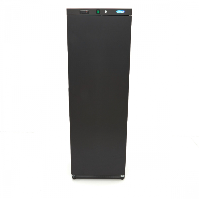 Gefrierschrank - 400L - 6 feste Regale - Schwarz