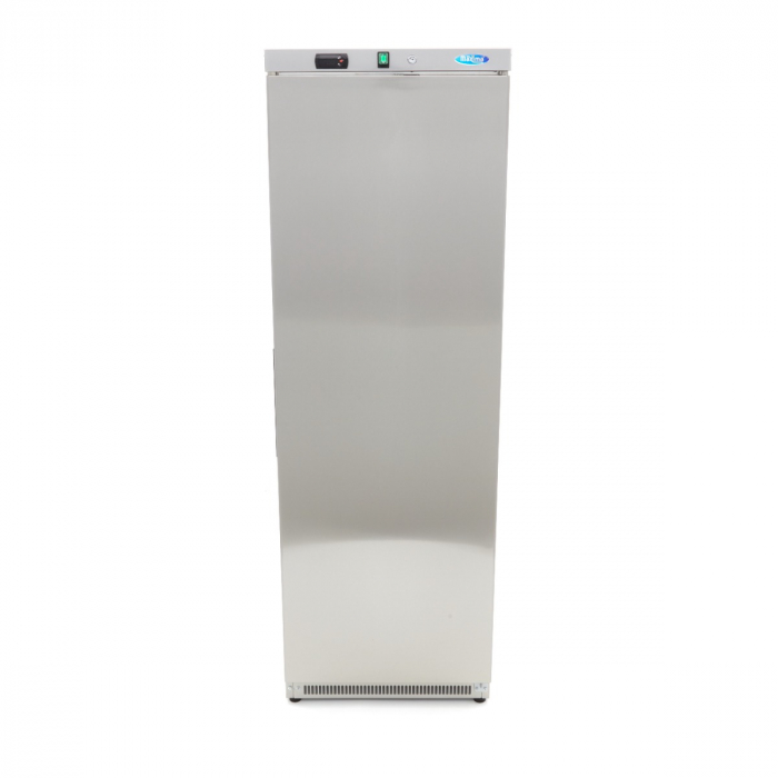 Gefrierschrank - 400L - 6 feste Regale - Edelstahl