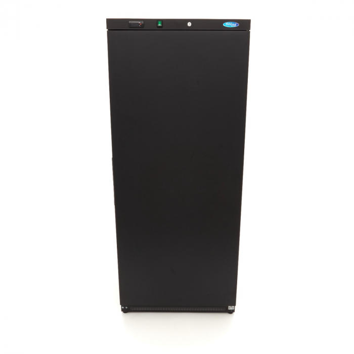 Kühlschrank - 600L - 4 verstellbare Regale - Schwarz