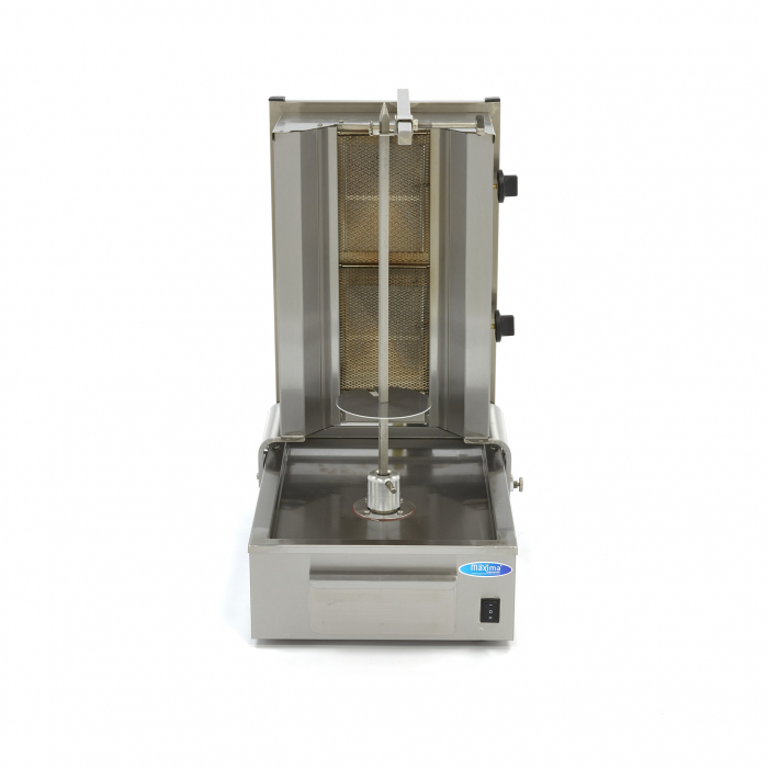 Dönergrill - 2 Brenner - 20kg Fleisch - Gas