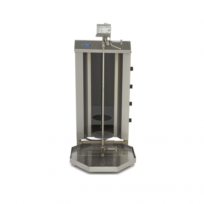 Dönergrill - 4 Brenner - 50 kg Fleisch - Elektrisch