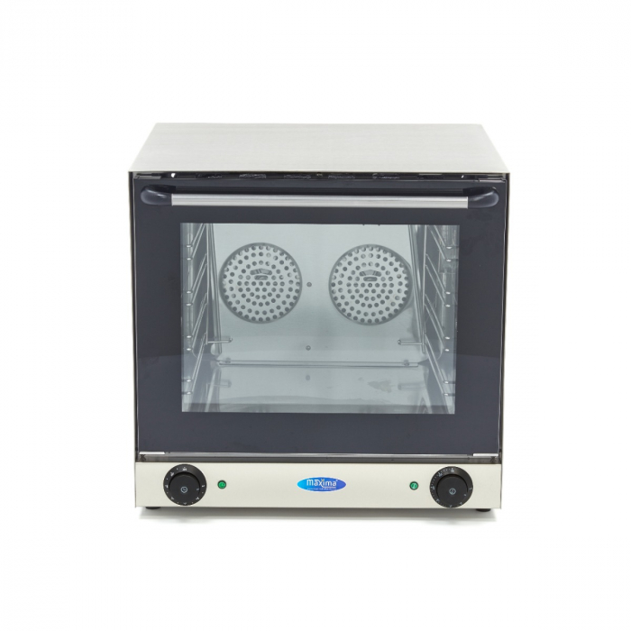 Konvektionsofen - Passt 4 Tabletts - Eingebauter Timer - Bis zu 300 ° C