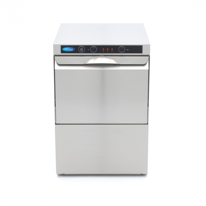 Glaswaschmaschine - 35 x 35cm - mit Abfluss, Klarspüler und Seifenpumpe